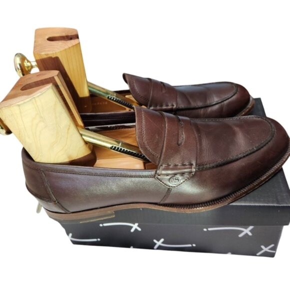 Gucci Men's Brown Leather Loafers #368456 Size 7.5 - Picture 3 of 10